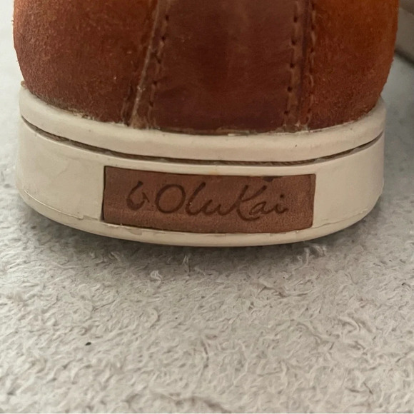 OluKai Kapa Moe Suede Boots-Women’s 6-Brown/Tan Leather-Boho-Bohemian-Festival - Picture 7 of 11